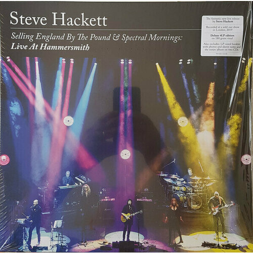 Виниловая пластинка Steve Hackett - Selling England By The Pound & Spectral Mornings (Ltd. black 4LP+2CDBox Set). 6 LP genesis – selling england by the pound lp