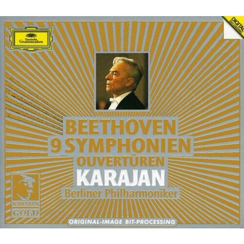 Audio CD BEETHOVEN: 9 Symphonien. 1982-1985. Karajan (6 CD) kraftwerk 3 d 1 2 3 4 5 6 7 8