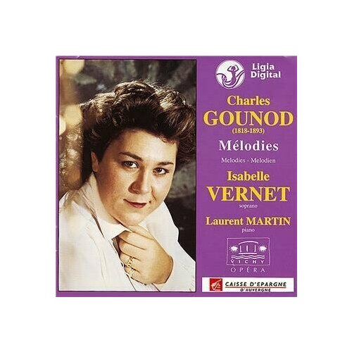 Charles Gounod: Melodies (French Import). 1 CD audio cd charles gounod 1818 1893 faust margarethe 3 cd