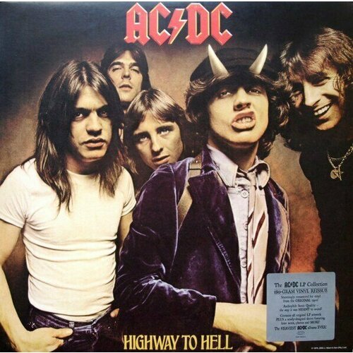 виниловая пластинка ac dc highway to hell remastered 5099751076414 Виниловая пластинка AC / DC: Highway To Hell (180g)