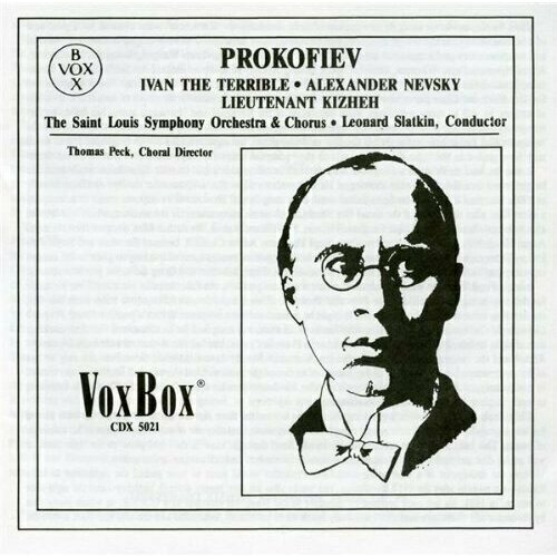 audio cd sergey prokofiev richter plays prokofiev 1 cd AUDIO CD PROKOFIEV - Film Music: Ivan The Terrible, Alexander Nevsky, Lieutenant