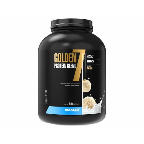 Maxler Golden 7 Protein Blend 2270 гр 5 lb (Maxler) Ваниль