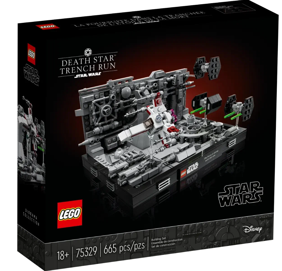 75329 LEGO Star Wars Диорама «Бег по траншеям Звезды Смерти»