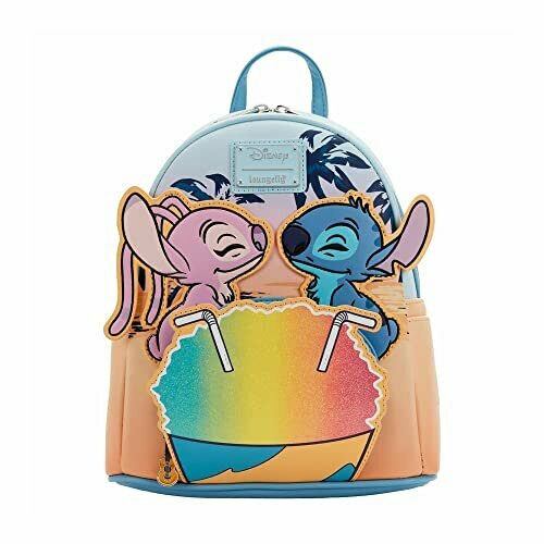 Сумка рюкзак Ангел и Стич Stitch and Angel Loungefly сумка рюкзак loungefly стич луау stitch luau из мультика лило и стич