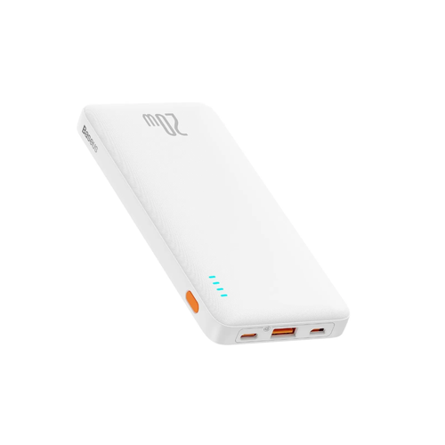 Внешний аккумулятор Baseus Airpow Fast Charge Power Bank 20W 10000mAh (PPQD090002) white