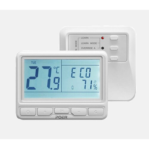 POER Терморегулятор беспроводной PTC10/PTR16