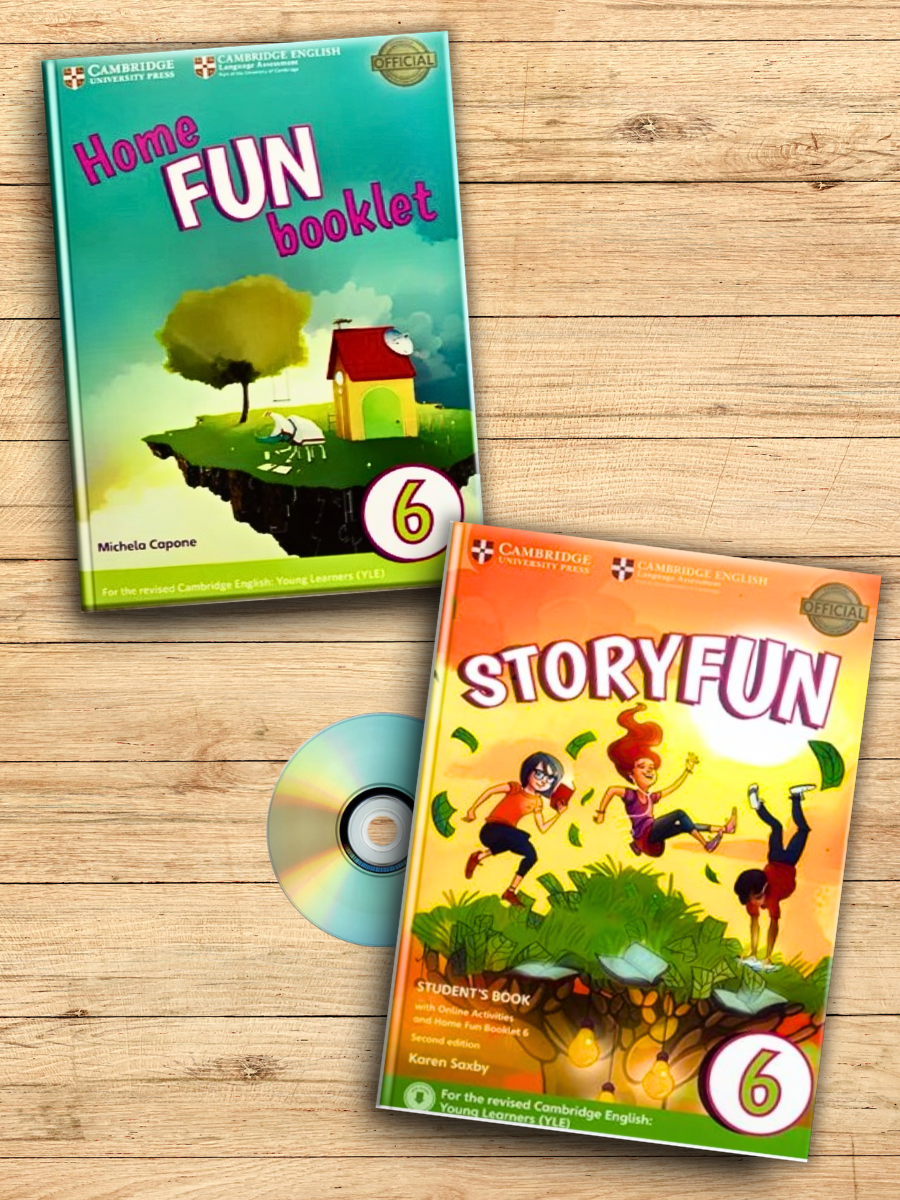 Storyfun 6 учебник + буклет + CD (без кода доступа к онлайн-ресурсам)