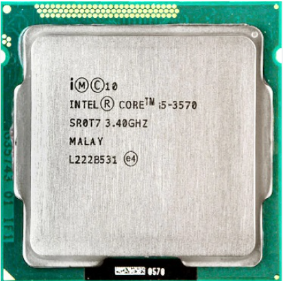 Процессор Intel Core i5-3570 Ivy Bridge LGA1155, 4 x 3400 МГц, OEM