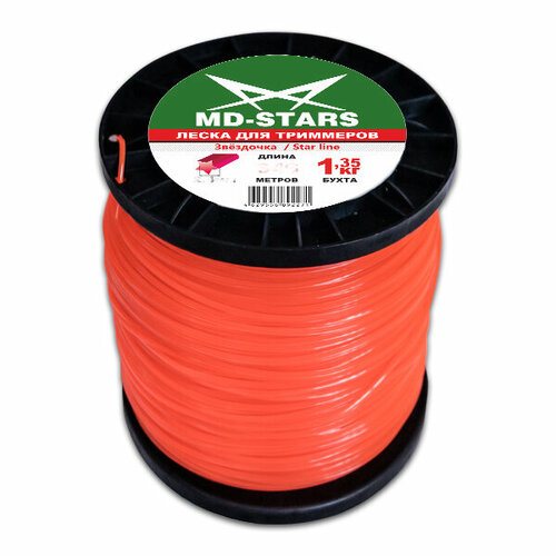 Леска для триммера STAR LINE звездочка катушка 20 мм X 498 м MD-STARS 2000₽