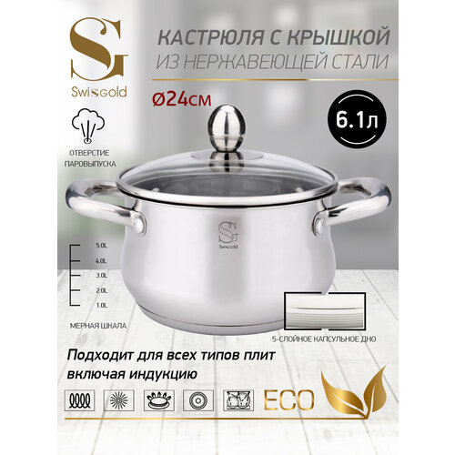 Кастрюля с крышкой 