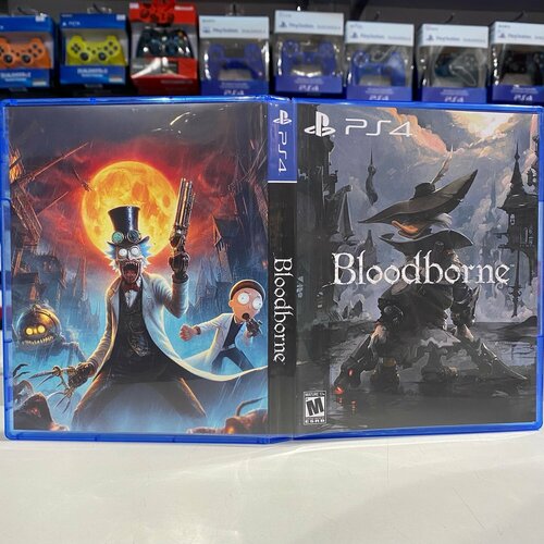 Эксклюзивная обложка PS4 для Bloodborne №1