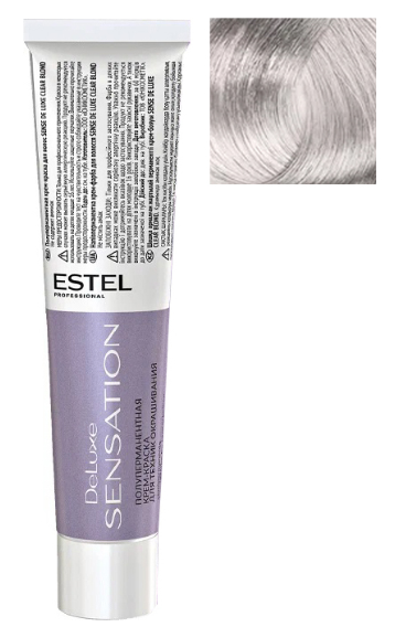 ESTEL PROFESSIONAL, SENSATION, Безаммиачная краска для волос 11/1, очень светлый блондин пепельный, 60 мл
