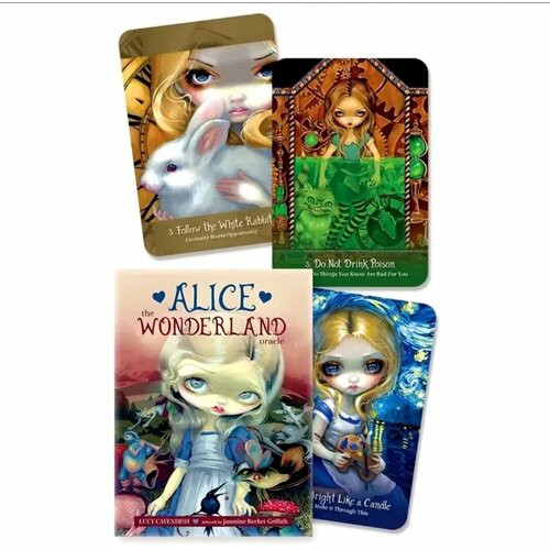Карты таро Алиса в стране чудес Alice Wonderland баруцци агнеса алиса в стране чудес гигантские лабиринты и невероятные находилки