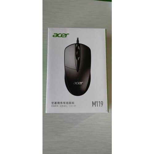 Проводная мышь Acer M119 usb с подсветкой 58000₽