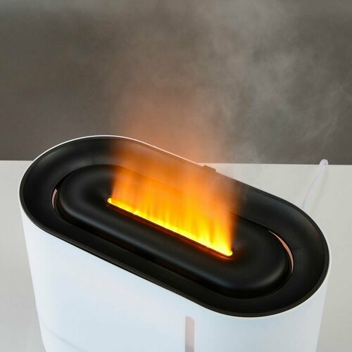 Увлажнитель воздуха ультразвуковой Neoclima NHL-300L Имитация пламени 3л белый 646000₽