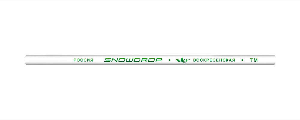 "ВКФ" "Snowdrop" 12Д - 0-963 Карандаш графитный незаточенный ТМ (HB) (5 шт в 1 упаковке)