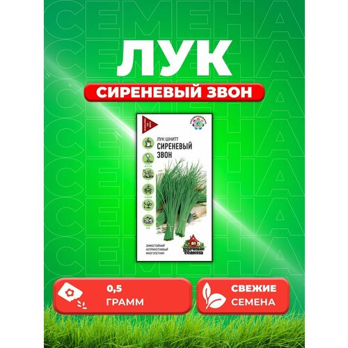 Лук шнитт Сиреневый звон 0,5 г Уд. с. семена зелени лук шнитт медонос 2 упаковки