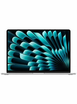 Ноутбук Apple Ноутбук MacBook Air 15 (2024) MRYP3 M3, 8ГБ/256ГБ, английская раскладка, серебристый