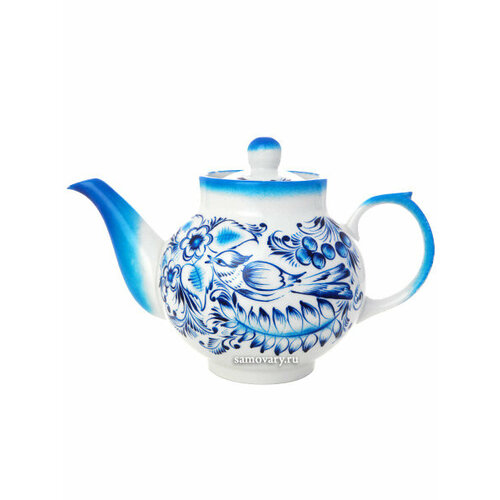 Чайник заварочный керамический с художественной росписью 