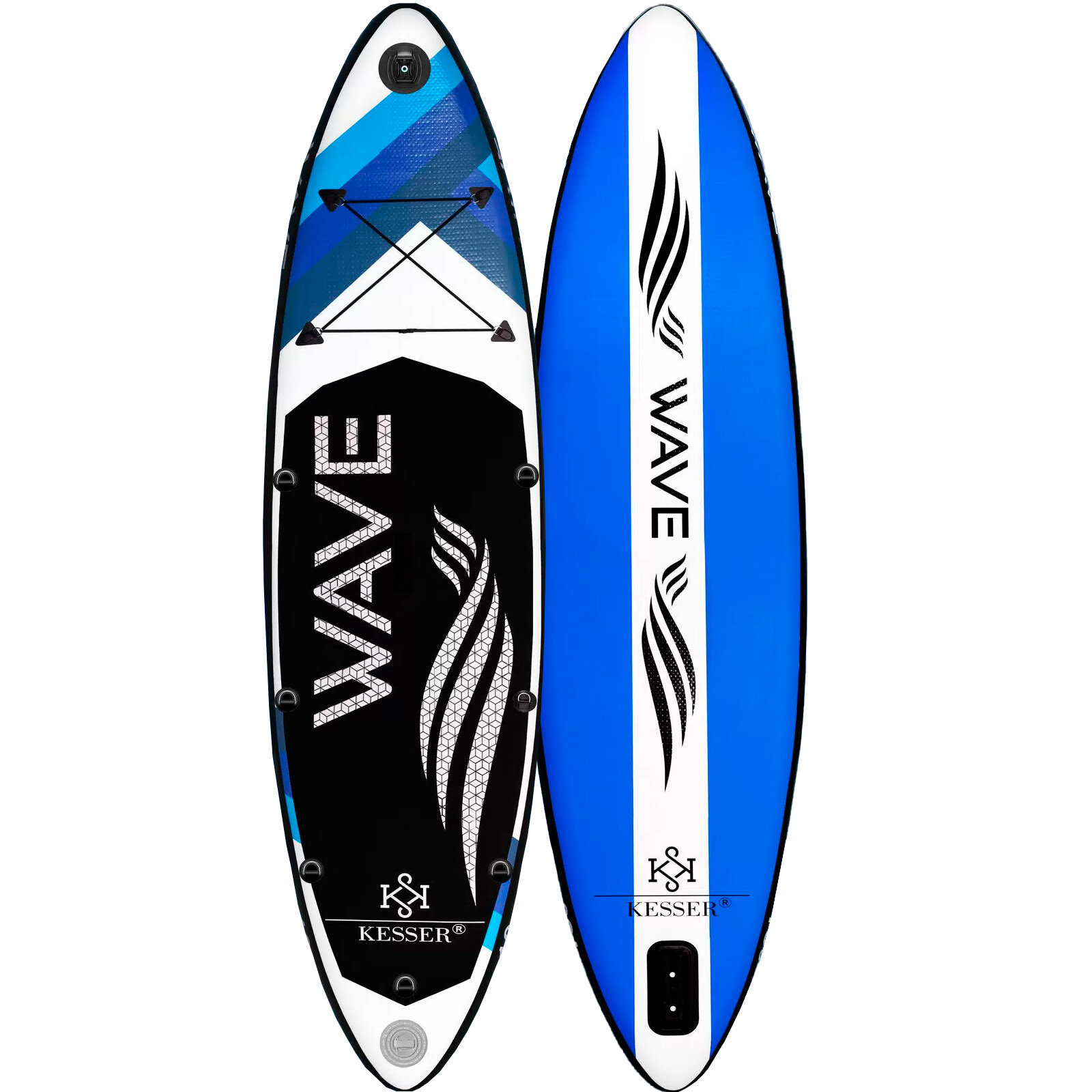 Сапборд Inflatable SUP Kesser 380*75*15 Wave Blue