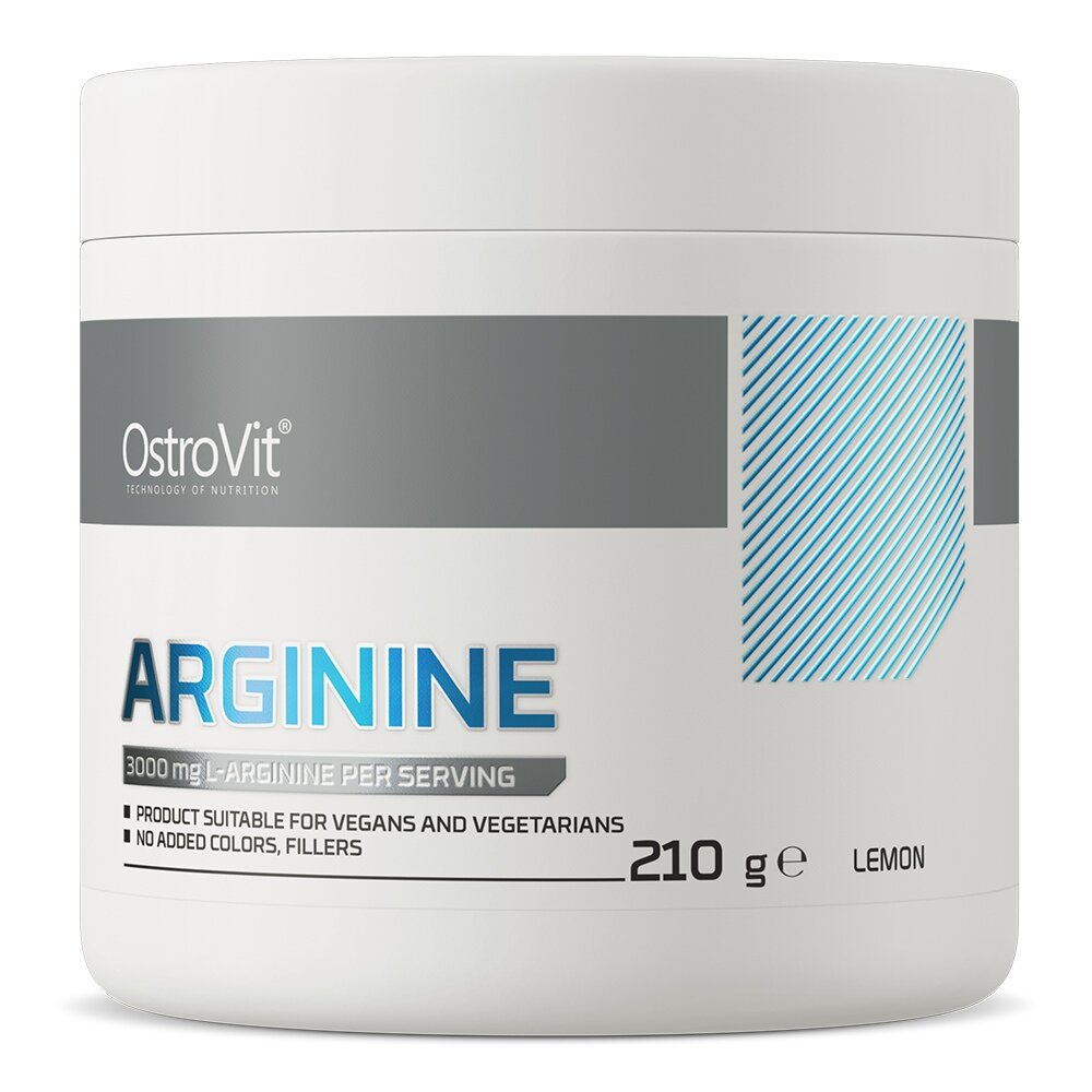 Arginine, 210 г, Natural / Натуральный