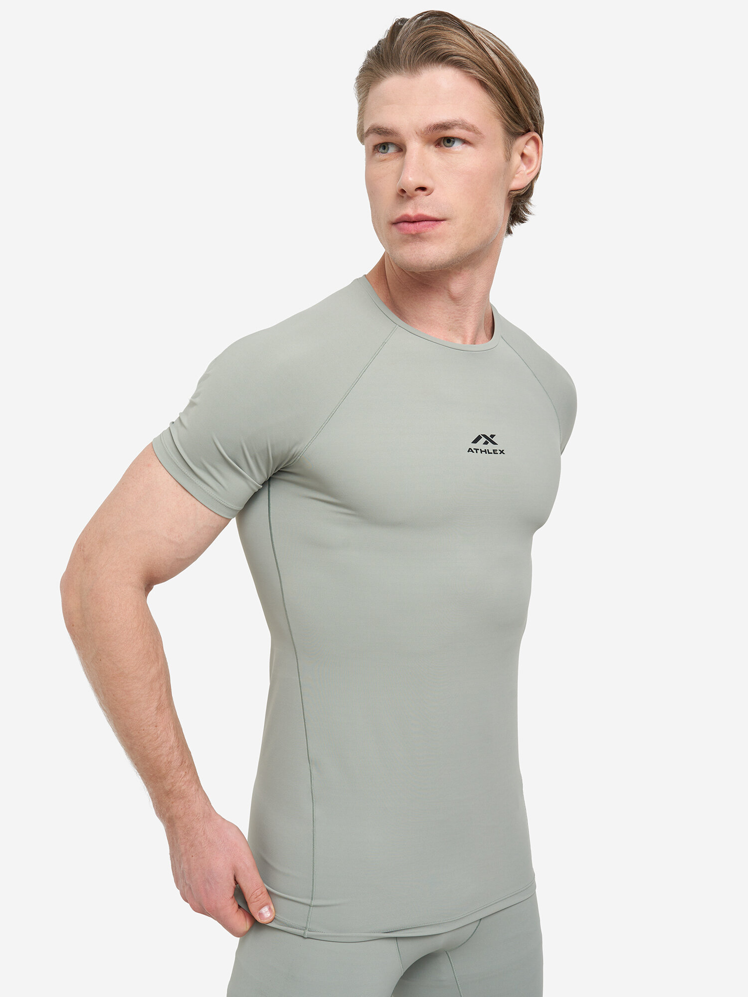 фото Футболка мужская Athlex Flex Pro Серый; RU: 54, Ориг: 54