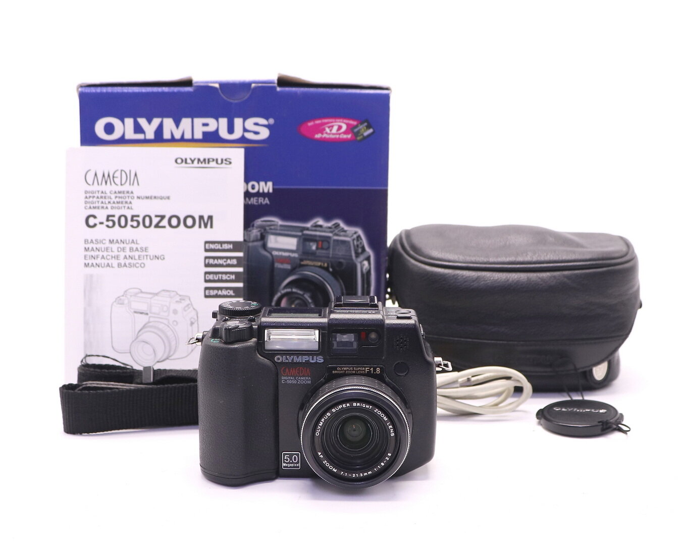 Olympus C-5050 zoom Camedia в упаковке