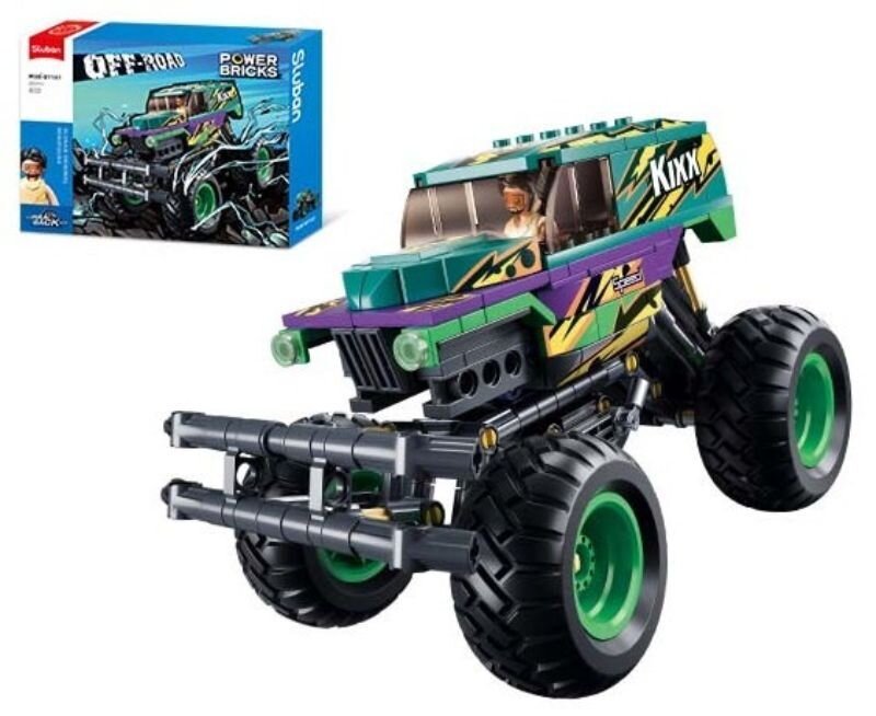 Конструктор SLUBAN Внедорожник Kixx, M38-B1161