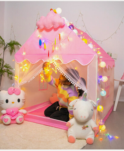 Изображение товара Игровой домик Nopino "Индийский домик принцессы", тканевая палатка, для детей 4-6 лет