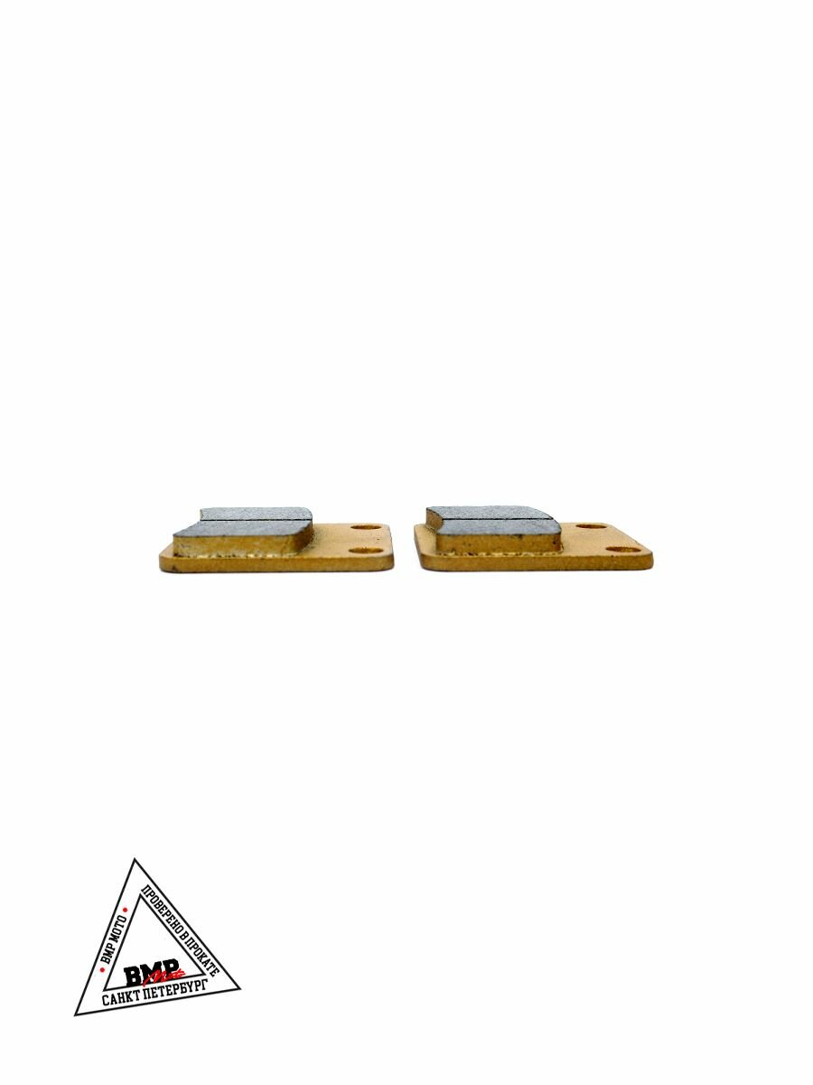 Колодки для питбайка TTR 125, KAYO, XR125, BSE.DIO под однопоршневой суппорт X-TECH медь с кевларом — фото 1