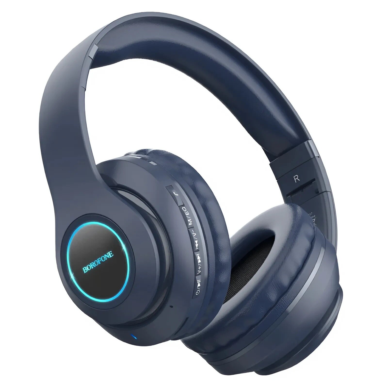 Bluetooth-наушники полноразмерные Bluetooth 5.0 400mah Borofone BO17 Dark Blue