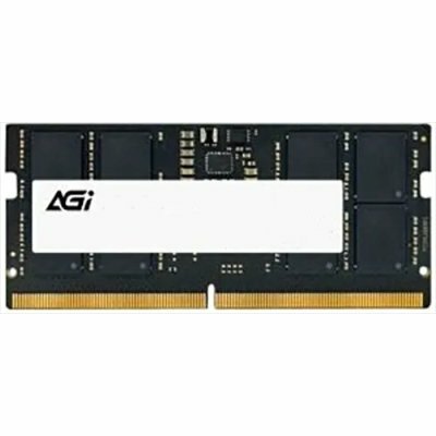 Оперативная память AGI480016SD238 DDR5, объём: 1 модуль на 16Gb, тактовая частота: 4800 MHz, форм-фактор: SODIMM 262-контактный, скорость: PC-38400, поддержка ECC: нет, Low Profile: нет, Registered: нет, AGI480016SD238
