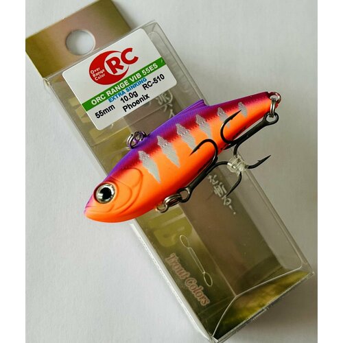 Новинка зимнего сезона 23-24! Раттлин Bassday Range Vib 55ES 10g цвет #RC-510 #хищник