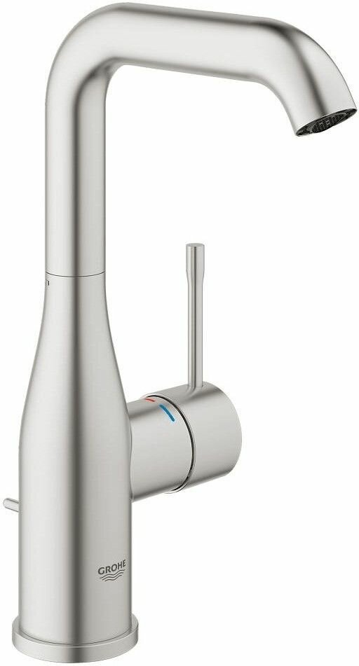Смеситель Grohe Essence New для раковины суперсталь - фото №1