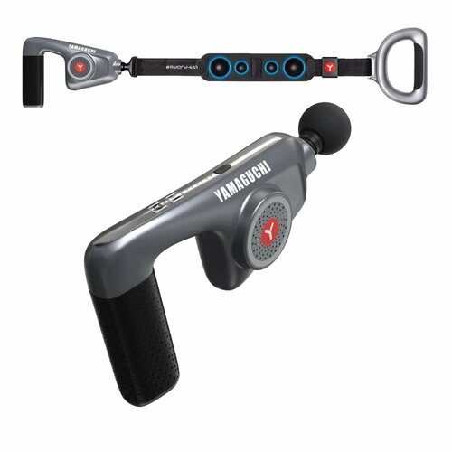 Перкуссионный массажер для тела Yamaguchi Massage Gun Belt с насадкой-ремнём 25000₽