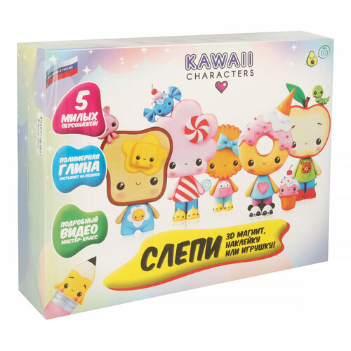 Масса для лепки Набор для лепки 5 сладких персонажей 11-0040 1181₽