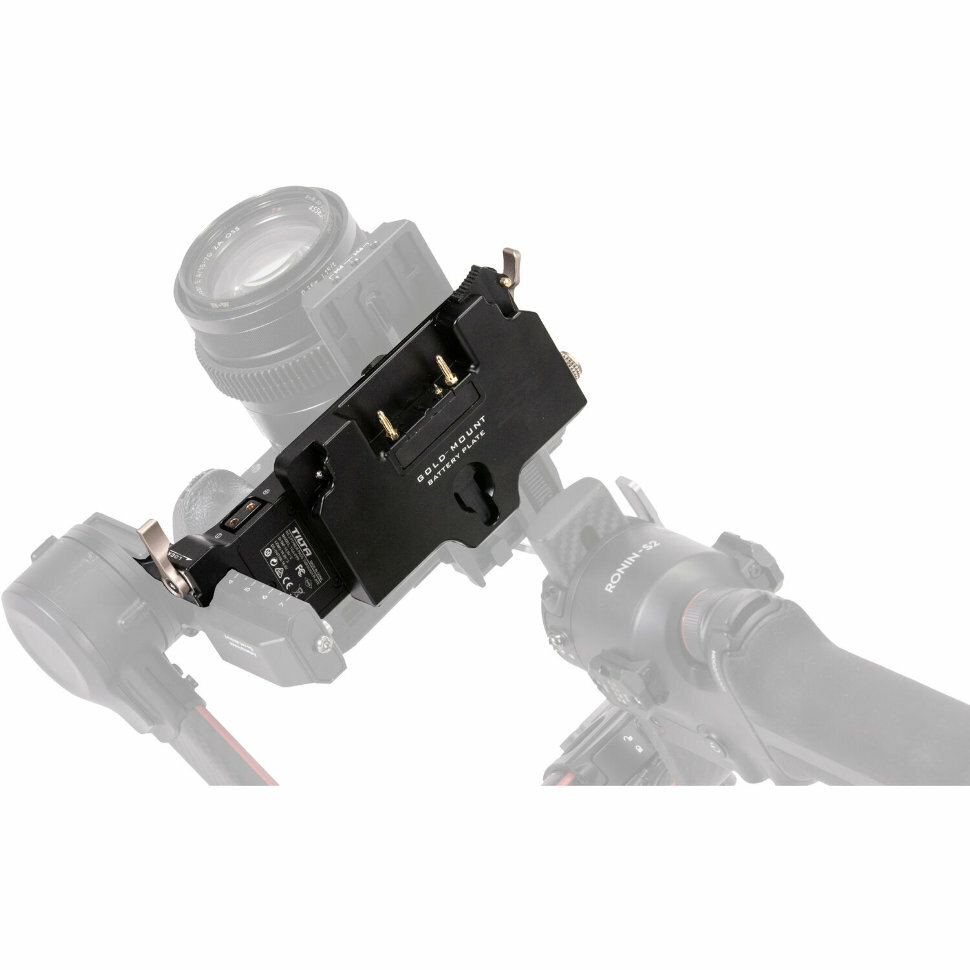 Батарейная площадка Tilta для DJI RS 2 Gold Mount TGA-PPK-AB — фото 1