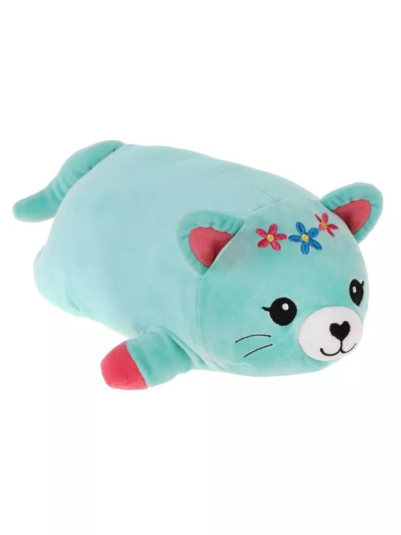 Мягкая игрушка "Котенок Сплюшка" Fluffy Family 36 см, наполнитель из полиэфирного волокна