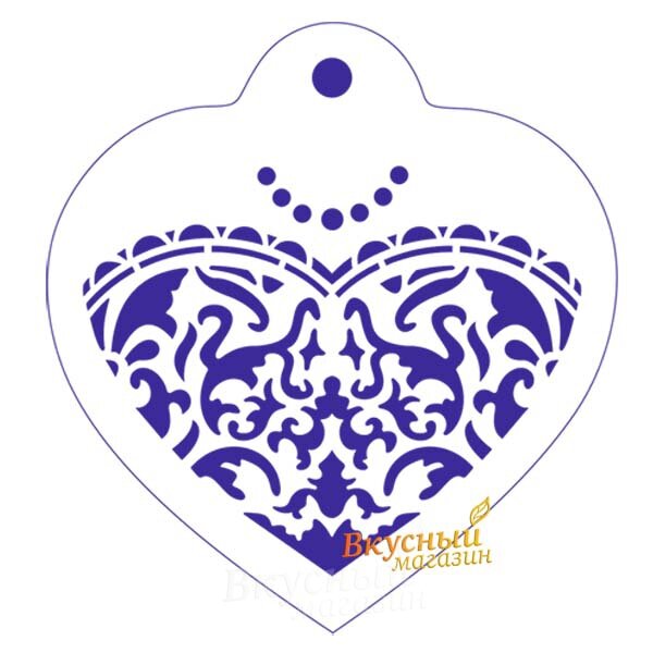 Трафарет для мастики/марципана Платье невесты М003