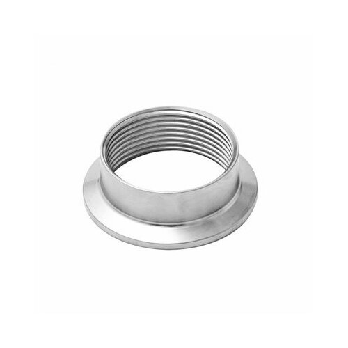 Переходник для тэна кламп 2 дюйма - резьба 1 1/2 дюйма из нержавейки