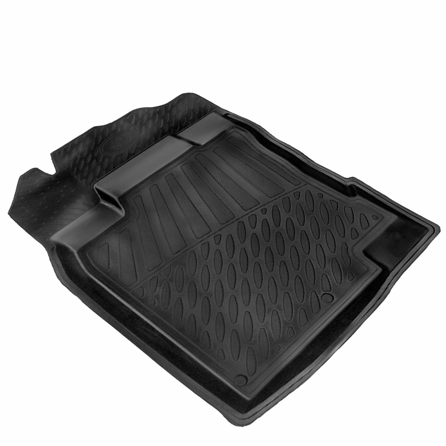 Передний левый коврик в салон для Nissan Qashqai (2014-), сборка Англия, резина, 1 шт.