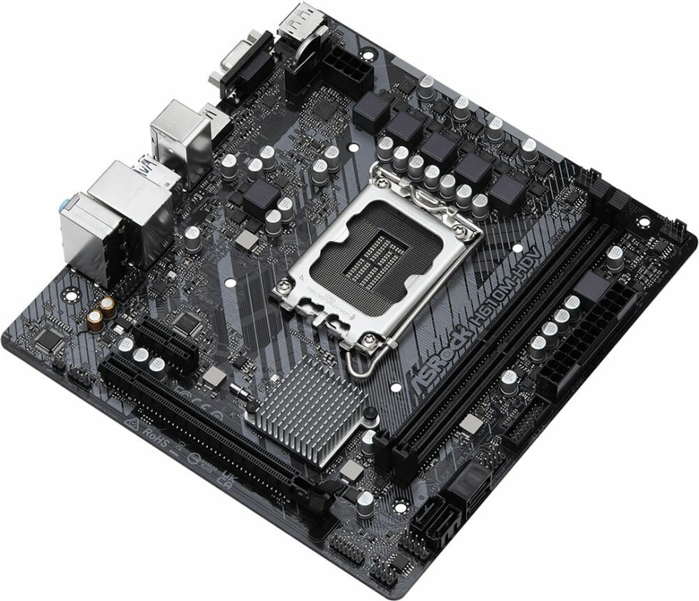 Материнская плата mATX ASRock - фото №3
