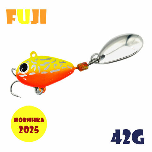 Блесна Тейл-Спиннер для рыбалки Uf-Studio Hurricane 42g #Gria Fuji