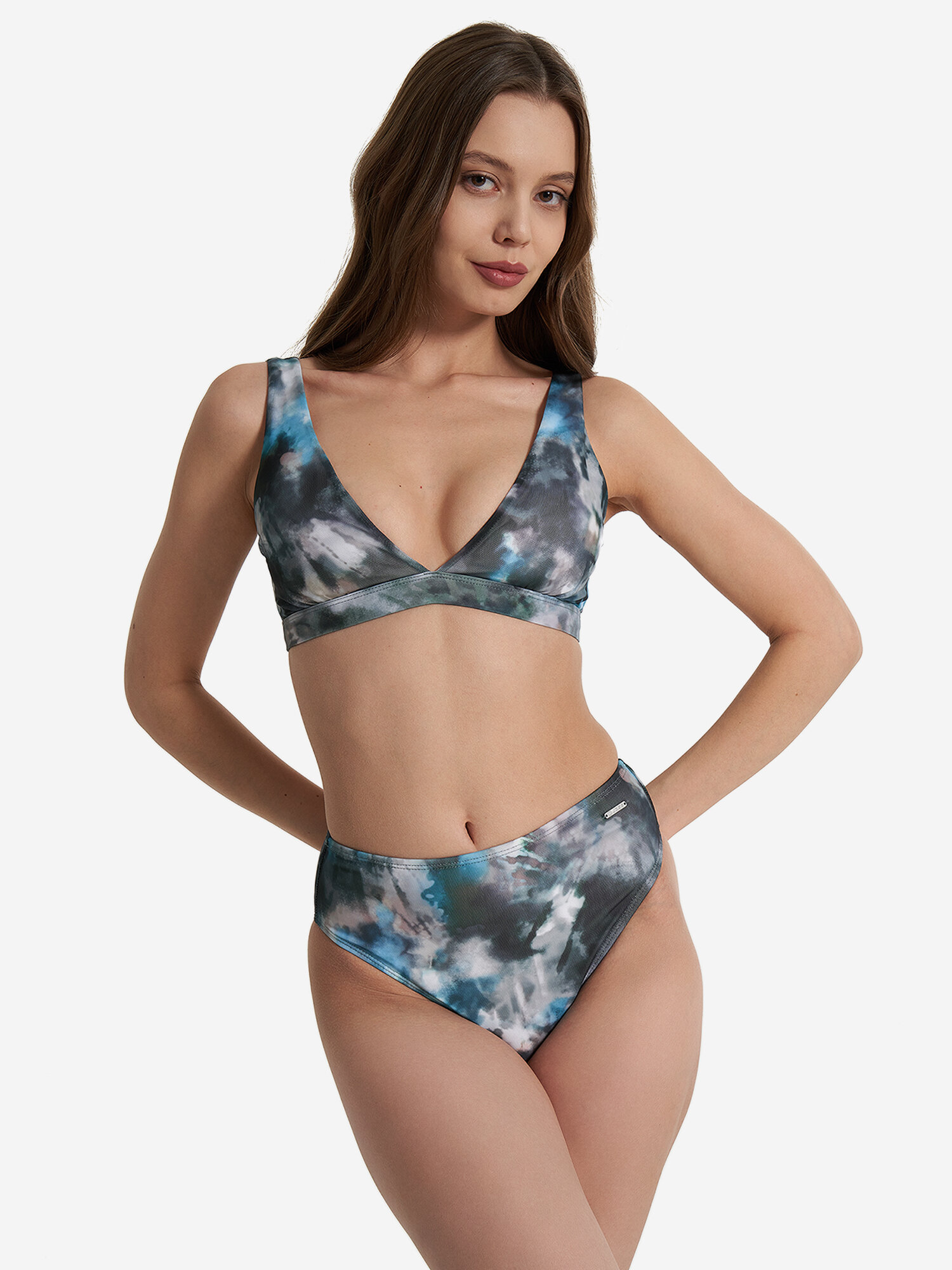 Плавки Joss Women's Beach Resort AOP Trunks, размер 46, зелёный