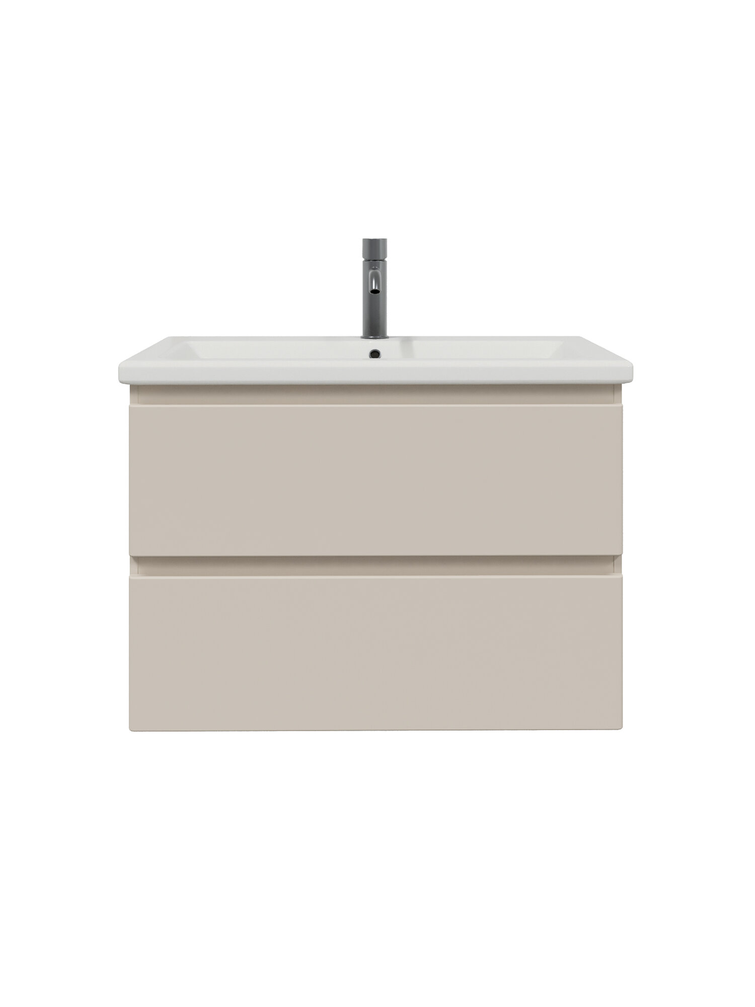 Тумба подвесная без раковины Vannika Glad 70 для ванной комнаты cappuccino