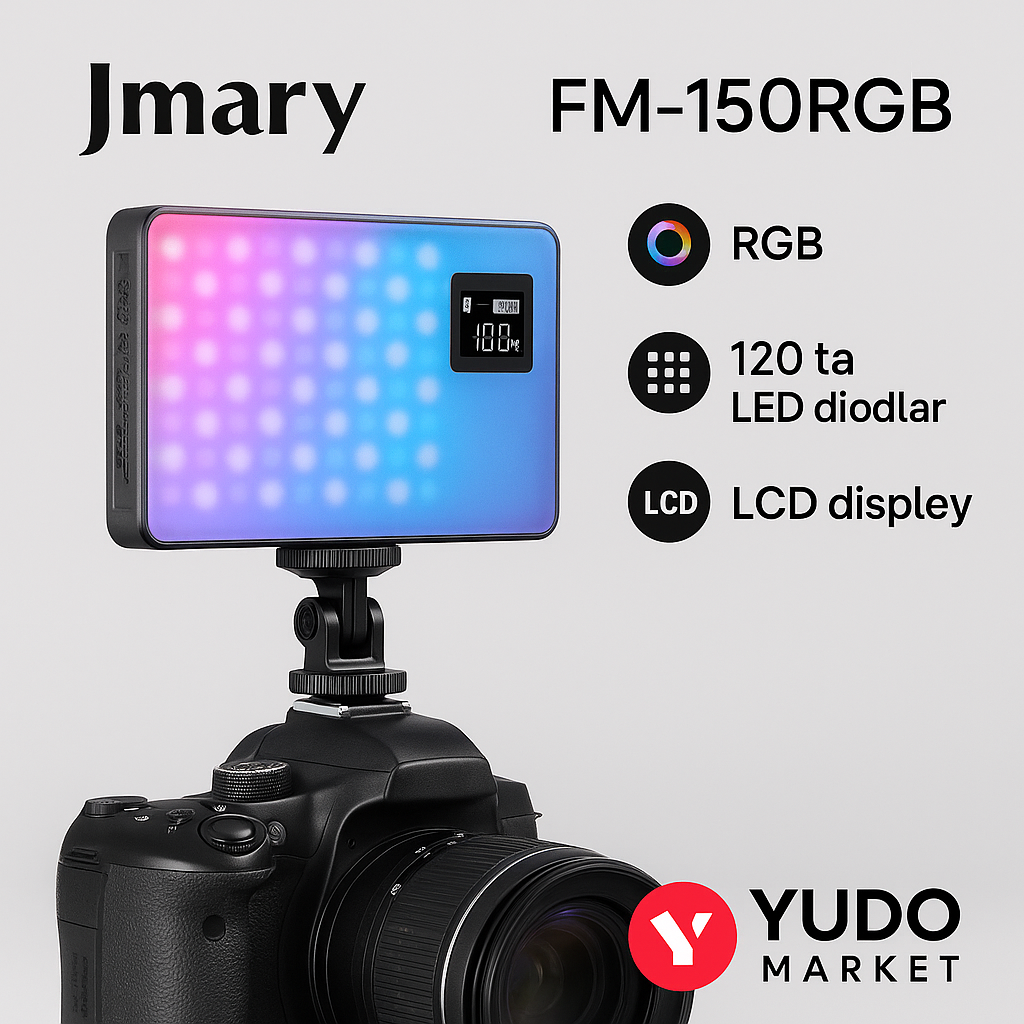 Jmary FM-150RGB – профессиональный светодиодный светильник RGB