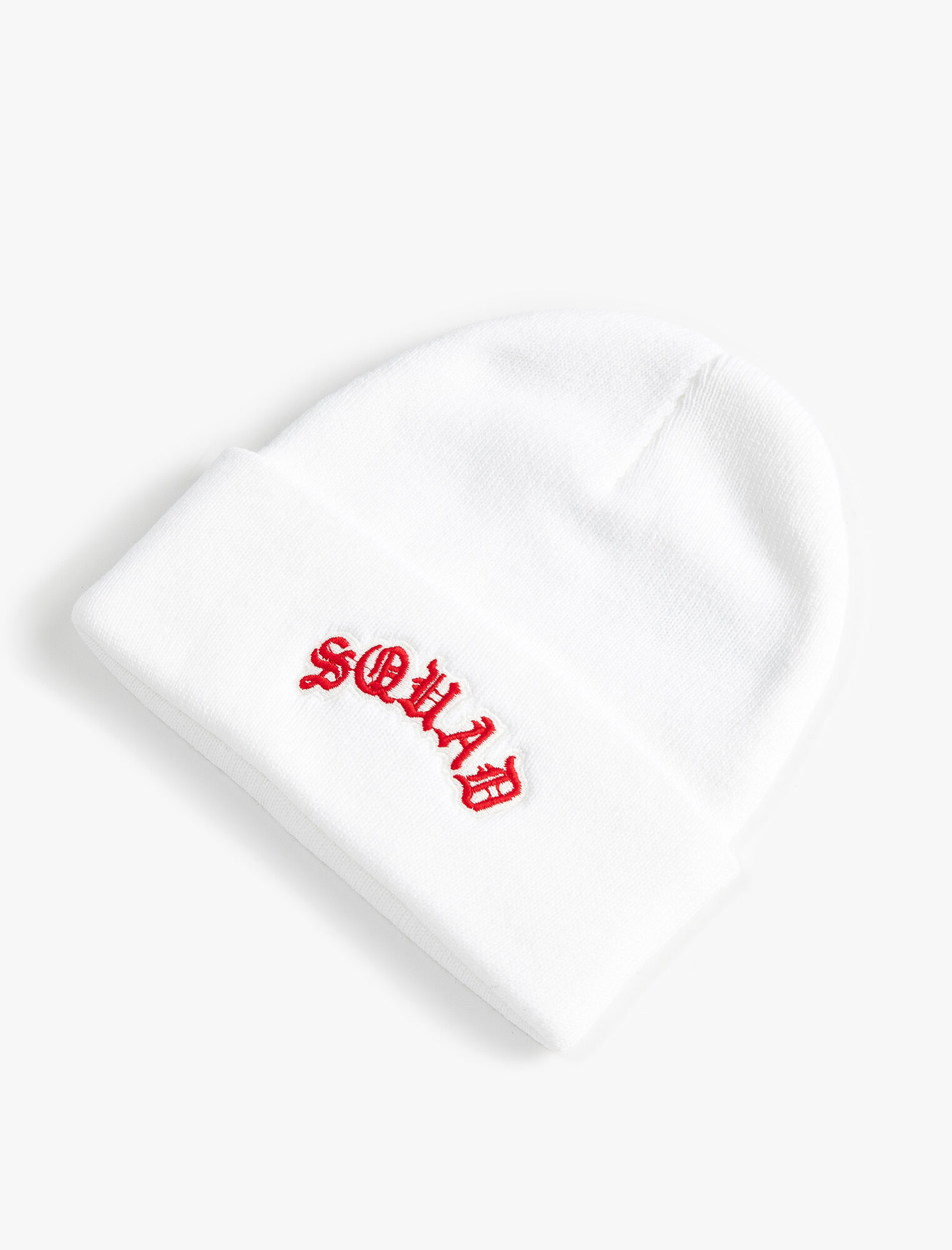 Шапка KOTON для мужчин, размер универсальный - one size, белый — фото 1