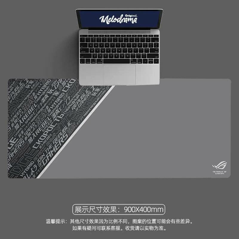 Игровой коврик для мыши ROG 800×300×3 мм — антискользящий, расширенный, для ПК и ноутбука