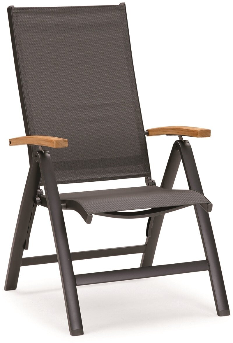 Кресло складное CAVALESE, алюминий, текстилен антрацит - фотография № 1