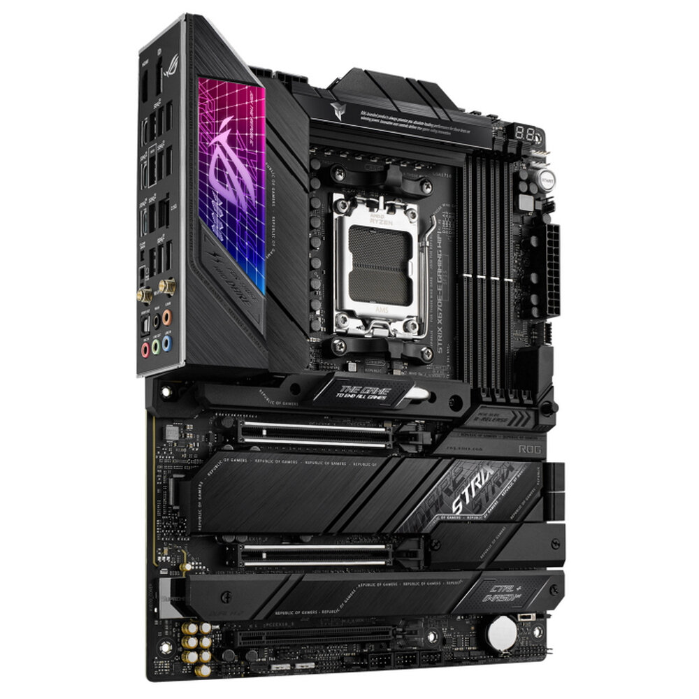 Материнская плата Asus ROG STRIX X670E-E GAMING WIFI, SocketAM5, ATX - фото №7